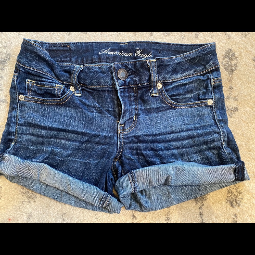 AE Super Stretch Short Dark Blue
